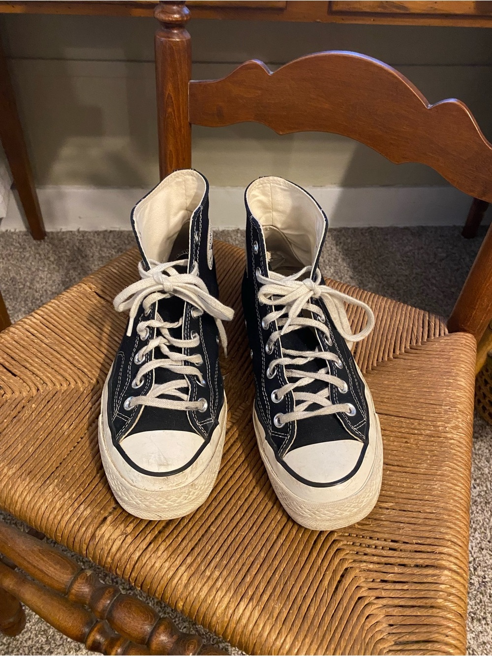 Converse Black High-Top Canvas Sneakers - Classic Chucks